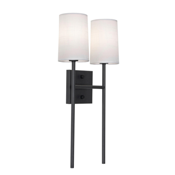 AFX Rose 2-Light Wall Sconce - 120V - Black