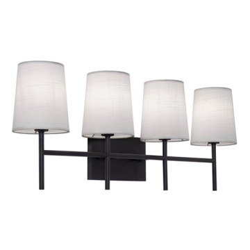 AFX Rose 4-Light Vanity Light - 120V - Black