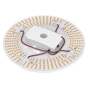 Light Efficient Design Base Model Circular Drum Retrofit - Wattage & CCT Selectable - 120V