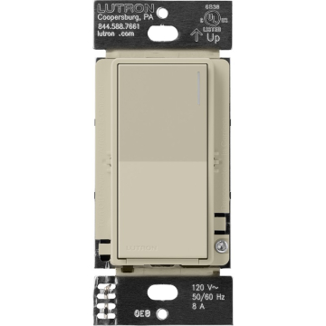 Lutron RadioRA 3 Sunnata RF Switch - Clay