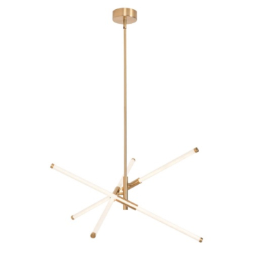 AFX Rusnak 30" LED Pendant - 3000K - 120V - Satin Brass