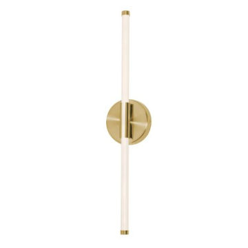 AFX Rusnak 24" LED Wall Sconce - 3000K - 120V - Satin Brass