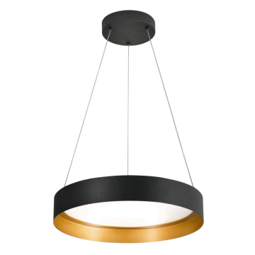AFX Reveal 20" LED Pendant - 3000K - 120V - Black / Gold