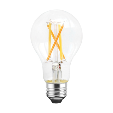 SATCO Starfish Smart 7.5W A19 LED Lamp - Tunable White - Clear - 800 Lumens - T20 Compliant - 120V
