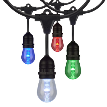 SATCO 24' Starfish Smart LED String Light - S14 Lamps Included - RGBTW - 120V