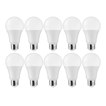 SATCO 12W A19 LED Lamp - 3000K - E26 - 1050 Lumens - 120V - 10-Pack