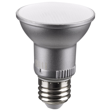 SATCO 5.5W PAR20 LED Lamp - E26 - Silver Finish - CCT Selectable - 120V - 40° Beam Angle