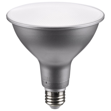 SATCO 13.3W PAR38 LED Lamp - E26 - Silver Finish - CCT Selectable - 40° Beam Angle - 120V