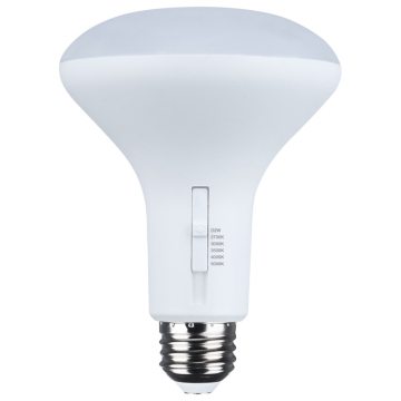 SATCO 8.5W BR30 LED Lamp - CCT Selectable - Dim to Warm - 120V