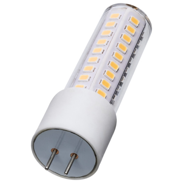SATCO 6.5W T6 LED Miniature Lamp - Clear - GY6.35 Base - 5000K - 12V