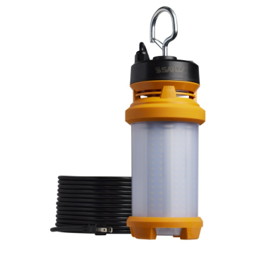 SATCO|NUVO Hi-Pro LED Temporary Work Light - 60 | 80 | 100W - 5000K - 25FT Integrated Cord - 120-277V
