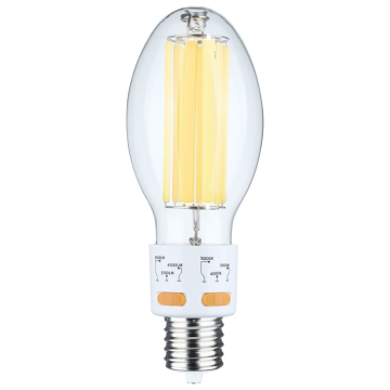 SATCO|Nuvo 25W Selectable LED HID Replacement - ED28 - CCT Selectable - EX39 - Clear - 120-277V