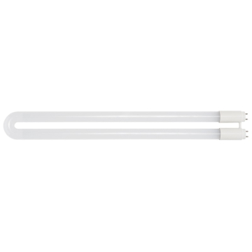 SATCO 13W T8 U1 U-Bend LED - 1800 Lumens - 3000K - Single or Double End Wiring - Ballast Compatible or 120-277V