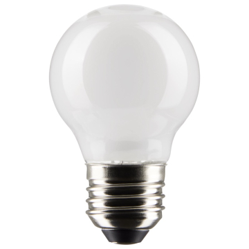 SATCO 5.5W G16.5 LED Filament Lamp - White - E26 - 2700K - 500 Lumens - 120V