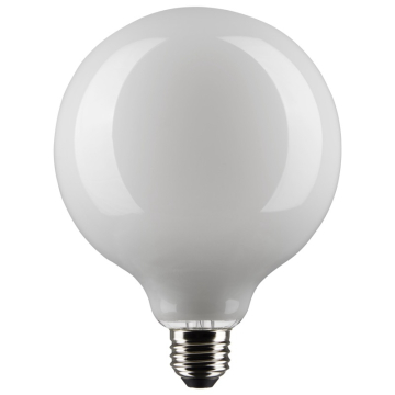 SATCO 4.5W G40 LED Filament Lamp - White - E26 - 2700K - 350 Lumens - 120V