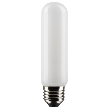SATCO 8W T10 LED Filament Lamp - Frosted - E26 - 2700K - 720 Lumens - 120V