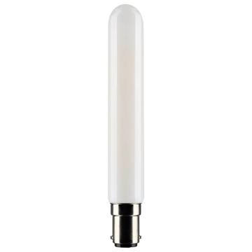 SATCO 4W T6.5 LED Filament Lamp - Frosted - BA15d - 3000K - 360 Lumens - 120V