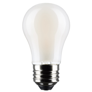 SATCO 5.5W A15 LED Filament Lamp - Frosted - E26 - 2700K - 450 Lumens - 2-Pack