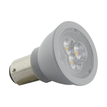 SATCO 3W ALR12 LED Elevator Lamp - 3000K - BA15D Base - 12V