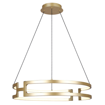 Canarm Bettony 1-Light LED Chandelier - 30W - 5000K - 120V - Gold