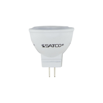 SATCO 3W MR11 LED Lamp - 3000K - 25° Beam Angle - 210 Lumens - GU4 Base - 12V