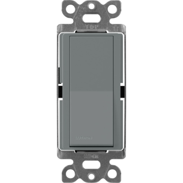 Lutron Claro 4-Way Switch - 15A - Slate