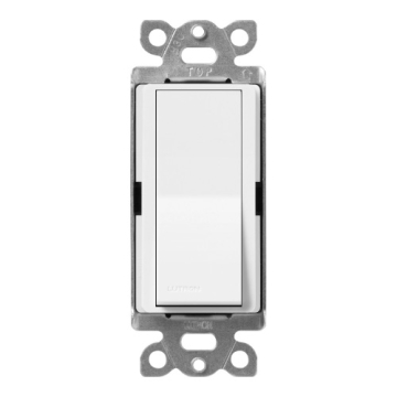 Lutron Claro 4-Way Switch - 15A - Snow