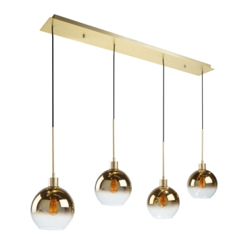 Artcraft Morning Mist 4-Light Island Light - 120V - Gold