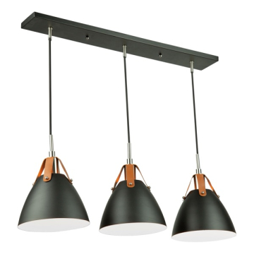 Artcraft Tote 3-Light Island Light - 120V - Black