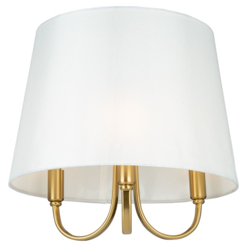 Artcraft Rhythm 3-Light Semi-Flush Mount - 120V - Brushed Gold