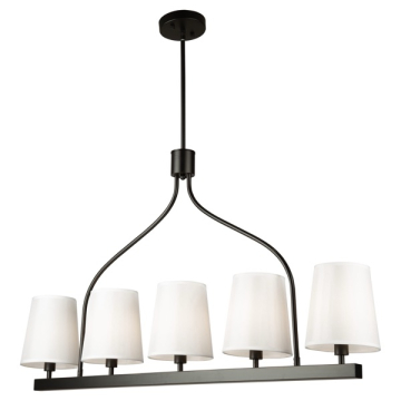 Artcraft Rhythm 5-Light Island Light - 120V - Black