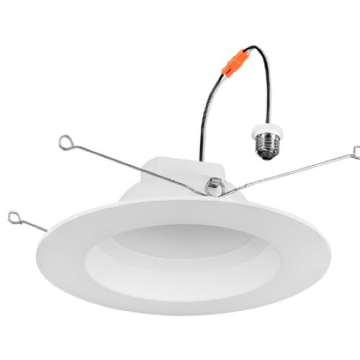 Sylvania LEDVANCE Value Class RT 5/6" LED Retrofit Downlight - 8W - Smooth Reflector - 2700K - 700 Lumens - 120V