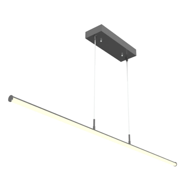 Westgate SDTL 48" LED Suspended Linear Tube Light - 20 | 25 | 30W - CCT Selectable - 120-277V - Black