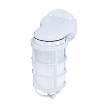 SATCO|NUVO 1-Light Vapor Proof Fixture - 10" - Wall Mount - Frosted Glass - White - 120V