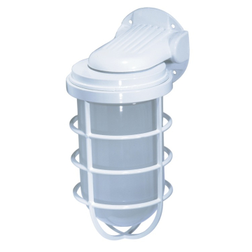 SATCO|NUVO 1-Light Vapor Proof Fixture - 11" - Wall Mount - Frosted Glass - White - 120V