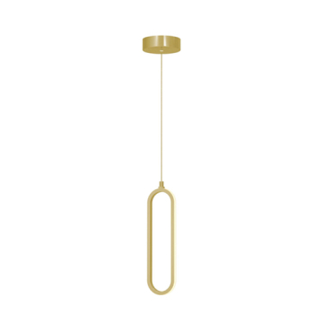 AFX Sienna 12" LED Pendant Light - CCT Selectable - 120V - Gold