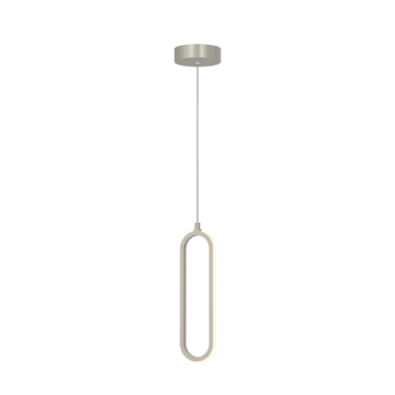 AFX Sienna 12" LED Pendant Light - CCT Selectable - 120V - Painted Nickel