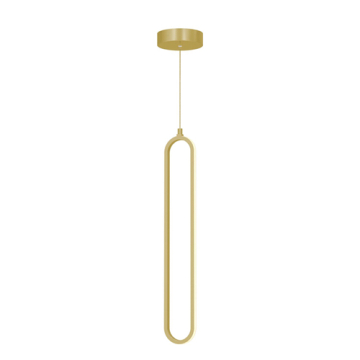 AFX Sienna 24" LED Pendant Light - CCT Selectable - 120V - Gold