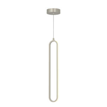 AFX Sienna 24" LED Pendant Light - CCT Selectable - 120V - Painted Nickel