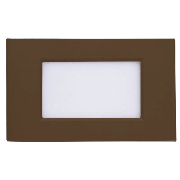 Westgate SLE LED Step Light - Open Lens - 3.5W - CCT Selectable - 100 Lumens - 120V - Oil-Rubbed Bronze