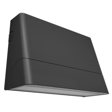 RAB SLIM22 Large LED Adjustable Wall Pack - Photocell - 75 | 100 | 125 | 150W - CCT Selectable - 120-277V - Bronze