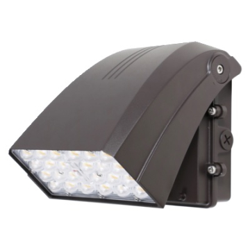 Sylvania LEDVANCE Dual Selectable Slim LED Adjustable Wall Pack - 30W - CCT Selectable - Photocell - 120-347V - Bronze