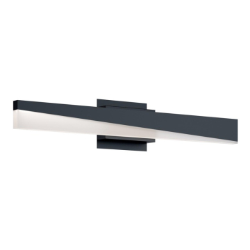 AFX Slant 24" LED Vanity Light - 23W - CCT Selectable - 120-277V - Black