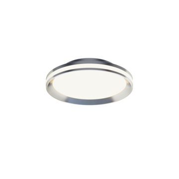 AFX Sona 12" LED Flush Mount - CCT Selectable - 120V - Satin Nickel