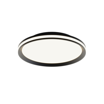 AFX Sona 16" LED Flush Mount - CCT Selectable - 120V - Black