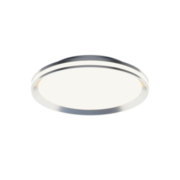 AFX Sona 16" LED Flush Mount - CCT Selectable - 120V - Satin Nickel