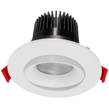 Lotus Venus 3.5" Round Recessed Gimbal LED Downlight - 12W - CCT Selectable - 920 Lumens - 120V - White