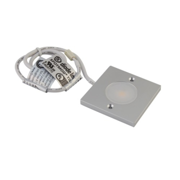 DiodeLED 4W SpotMod Tile Square LED Puck Light - 2700K - 220 Lumens - 12V - Aluminum
