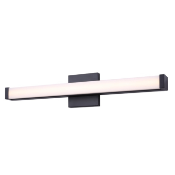 Canarm Jonah 24" LED Vanity Light - 16W - 5000K - 120V - Black