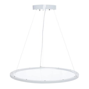 Westgate SRPL 22" LED Round Suspended Up/Down Panel Light - 40W - CCT Selectable - 2,100 Lumens Up / 2,100 Lumens Down - 120-277V